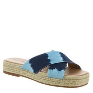 Lucky Brand GAYTE Platform Slides -Dark Denim Size 8.5